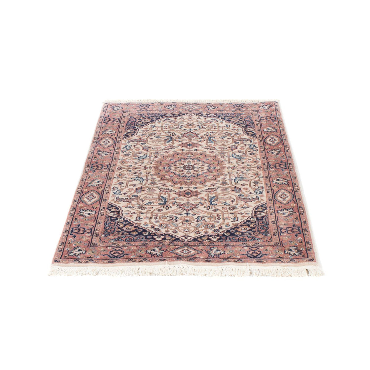 Tapis persan - Classique - 124 x 78 cm - beige foncé