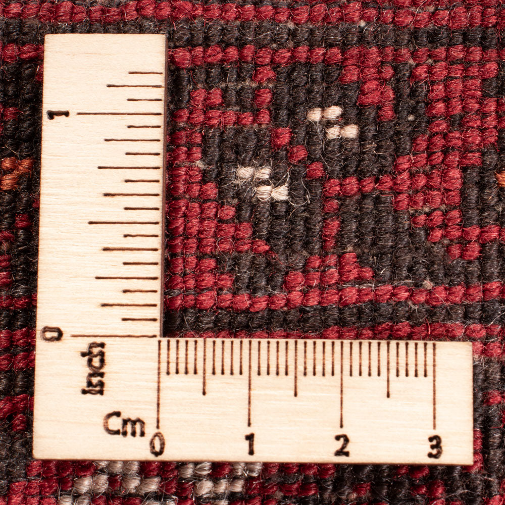 Tapis afghan - Boukhara - 276 x 200 cm - rouge