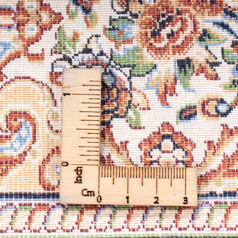 Tapis persan - Ghom - 230 x 150 cm - rouge vin