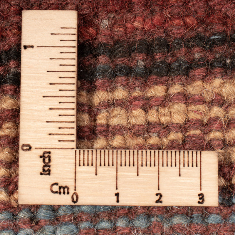 Tapis Gabbeh - Persan carré  - 100 x 93 cm - multicolore