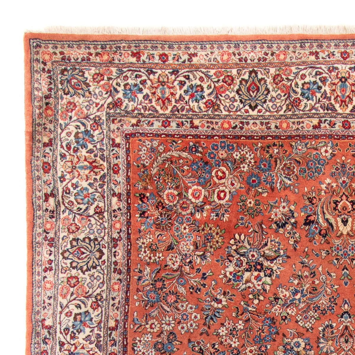 Tapis persan - Classique - 358 x 282 cm - terracotta