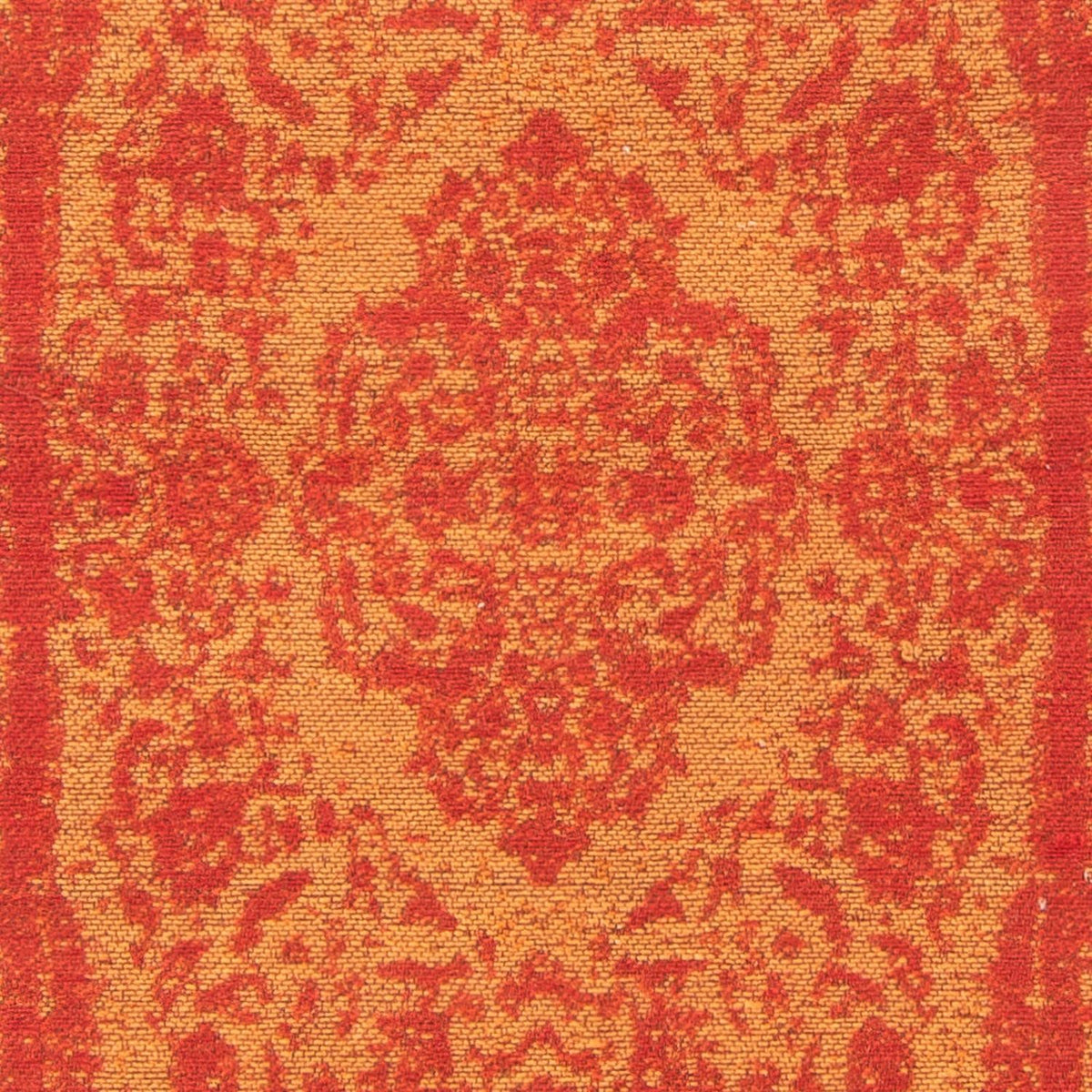 Tapis de couloir Tapis vintage - 110 x 70 cm - orange