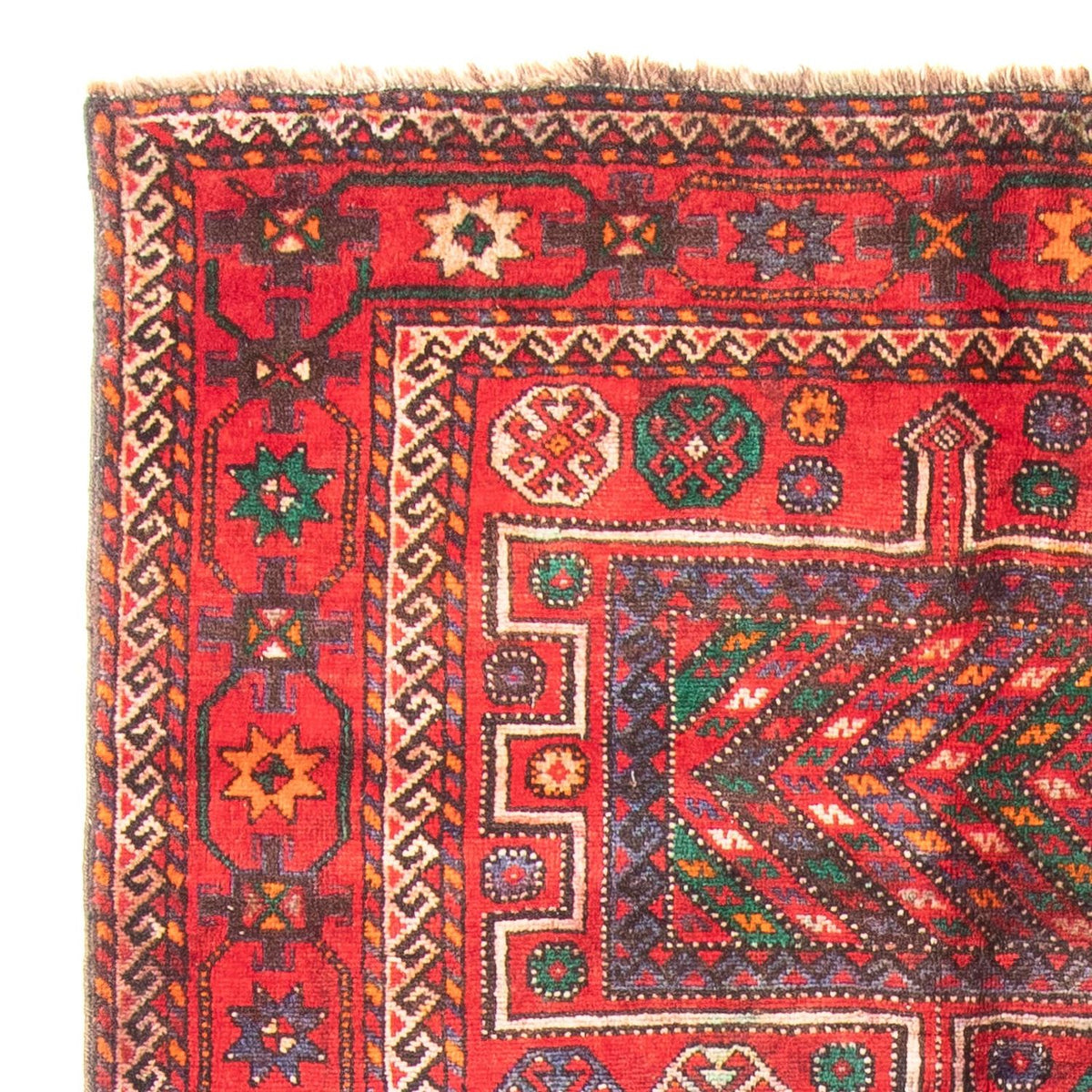 Tapis de couloir Tapis persan - Nomadic - 285 x 150 cm - multicolore