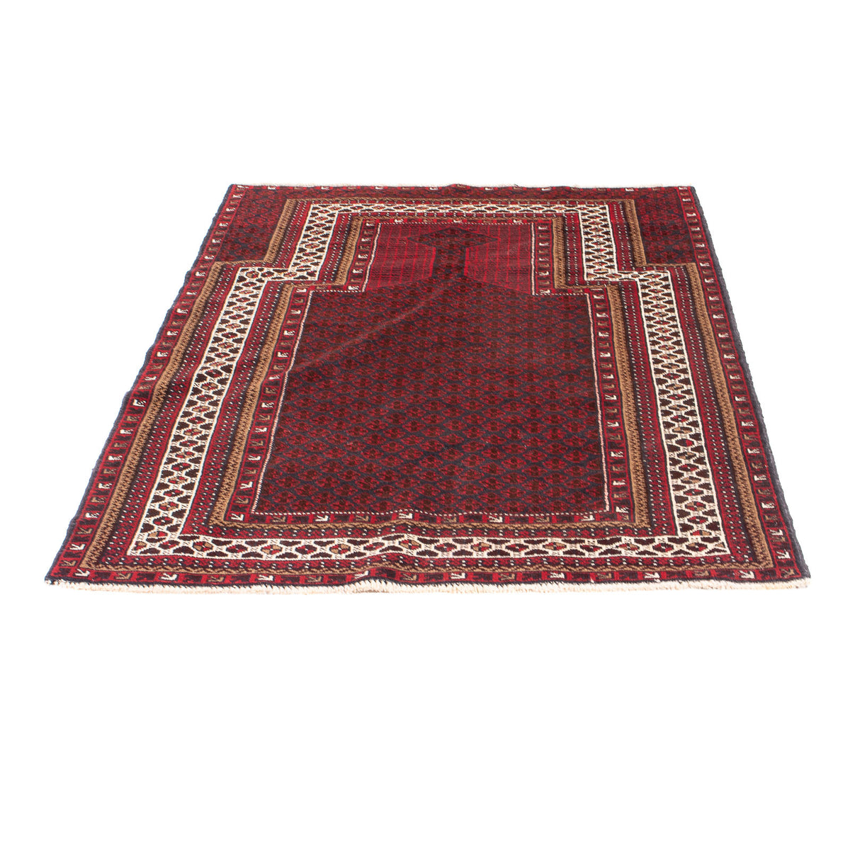 Tapis Belutsch - Tapis de prière - 155 x 103 cm - bleu foncé