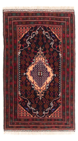 Tapis Belutsch - 195 x 117 cm - bleu foncé