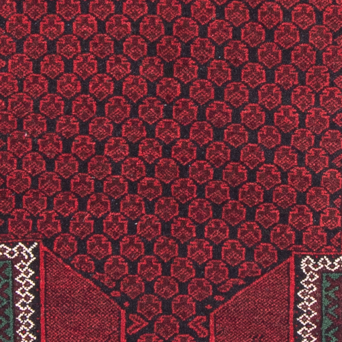 Tapis Belutsch - Tapis de prière - 145 x 88 cm - rouge