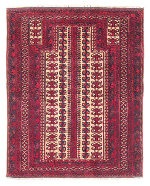 Tapis Belutsch - Tapis de prière - 132 x 94 cm - beige