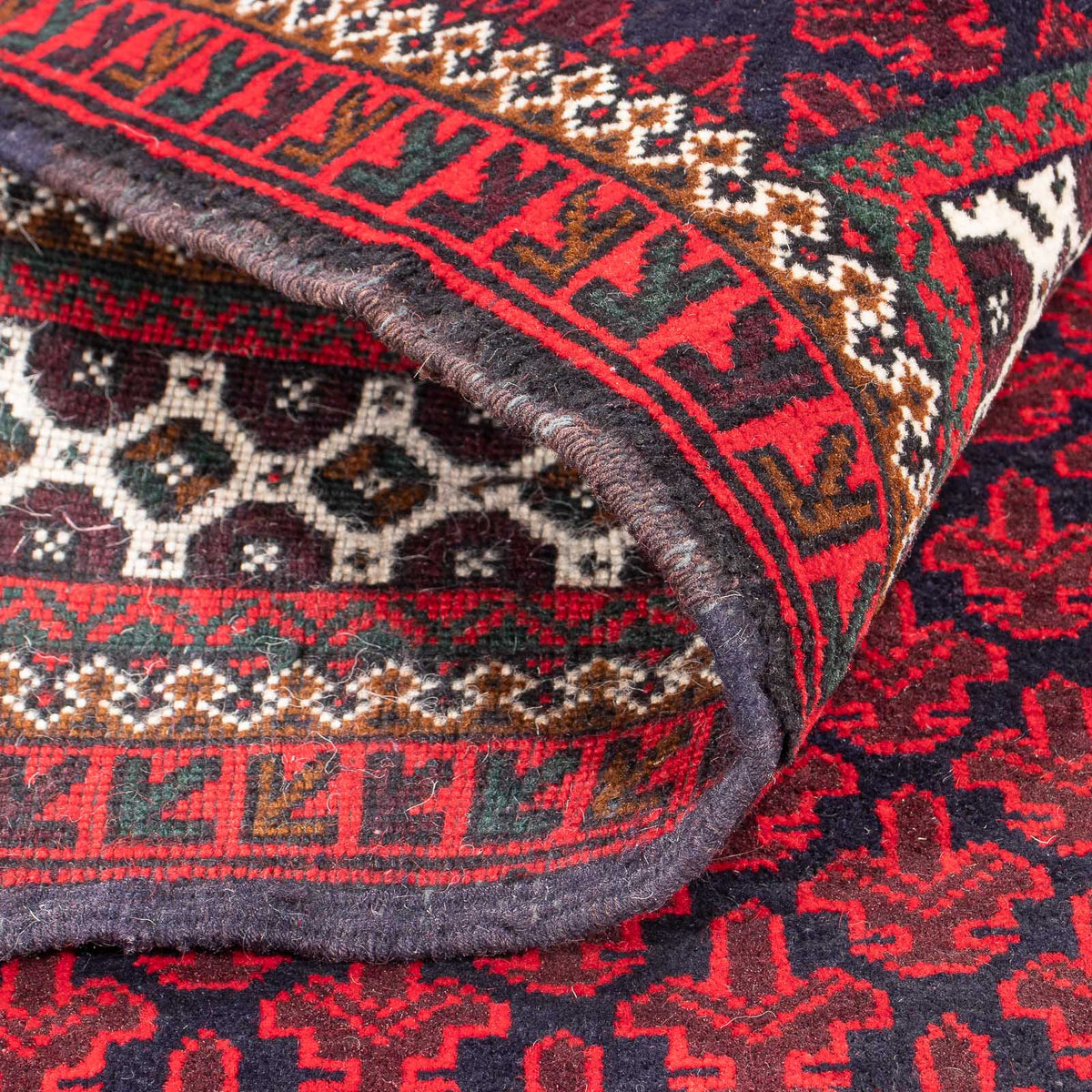 Tapis Belutsch - Tapis de prière - 130 x 90 cm - rouge