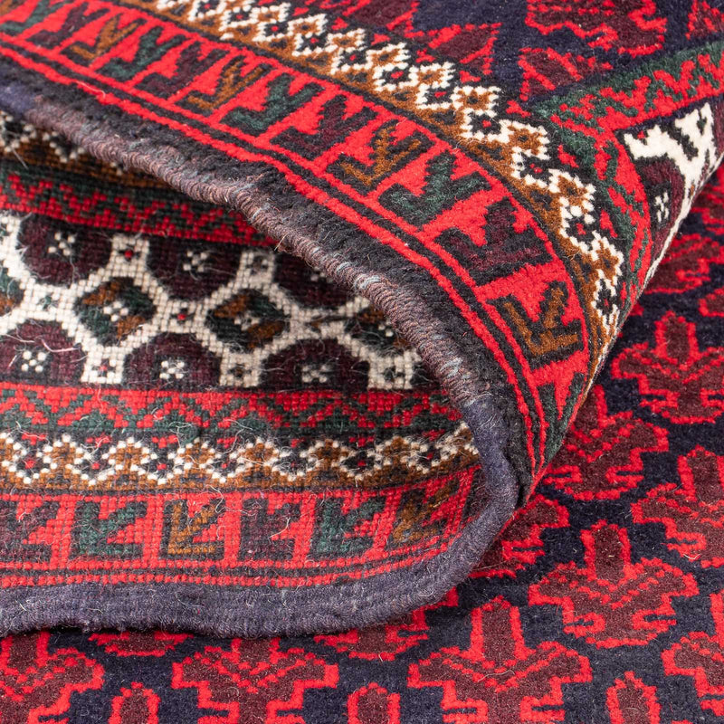 Tapis Belutsch - Tapis de prière - 130 x 90 cm - rouge