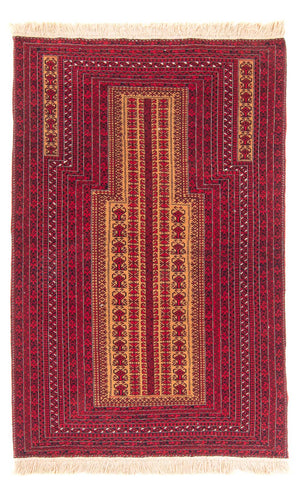 Tapis Belutsch - Tapis de prière - 148 x 97 cm - orange