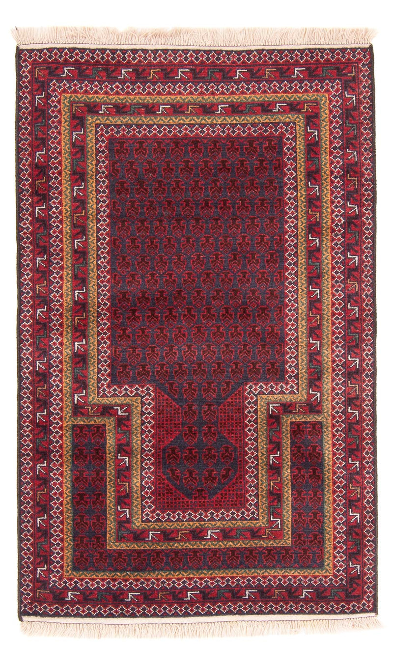 Tapis Belutsch - Tapis de prière - 140 x 87 cm - bleu