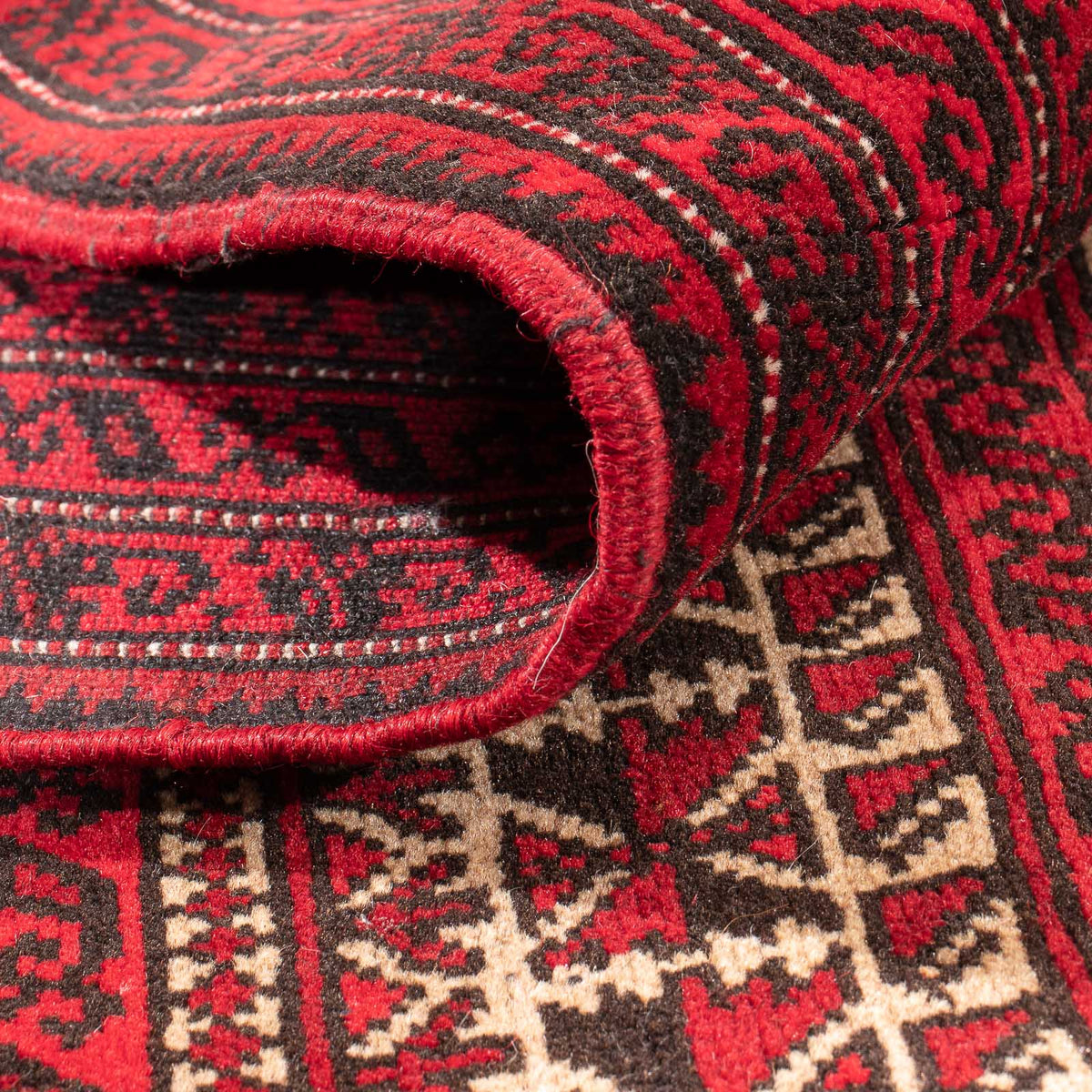 Tapis Belutsch - Tapis de prière - 132 x 92 cm - beige