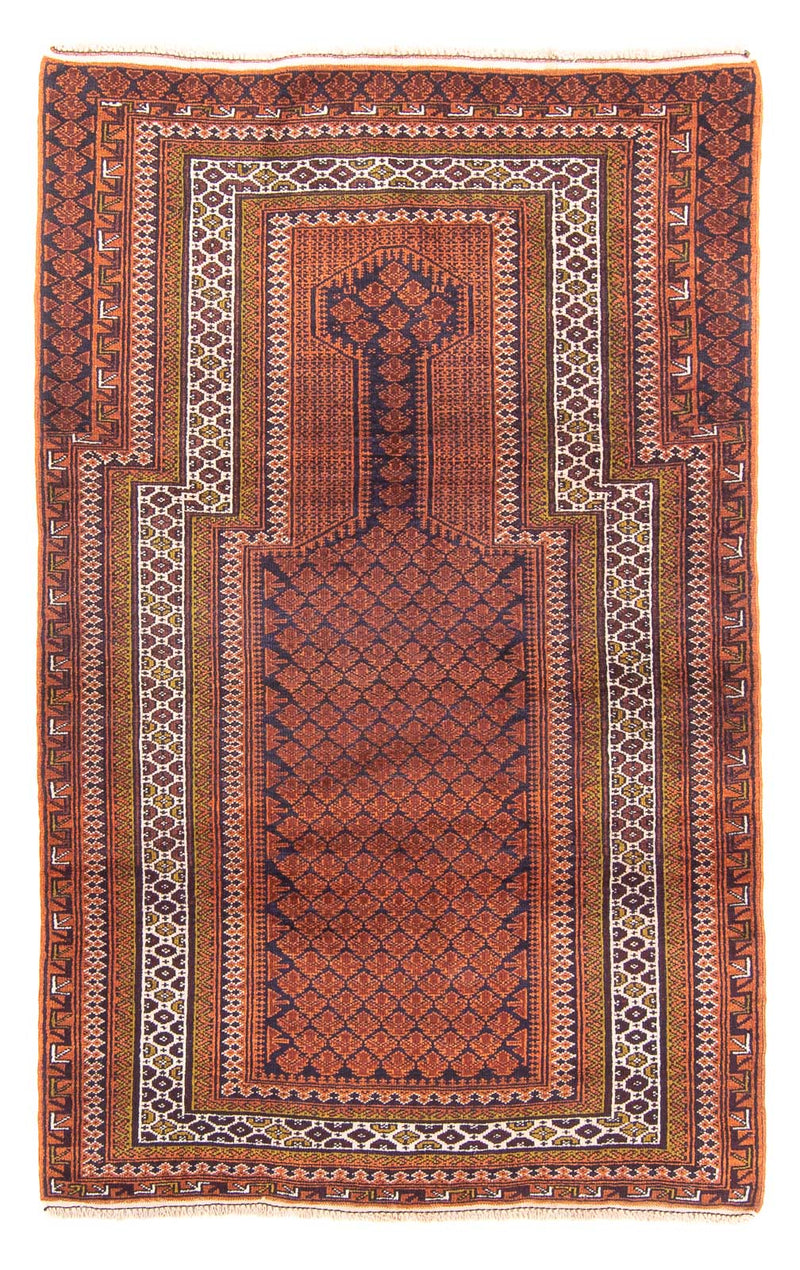 Tapis Belutsch - Tapis de prière - 141 x 86 cm - bleu