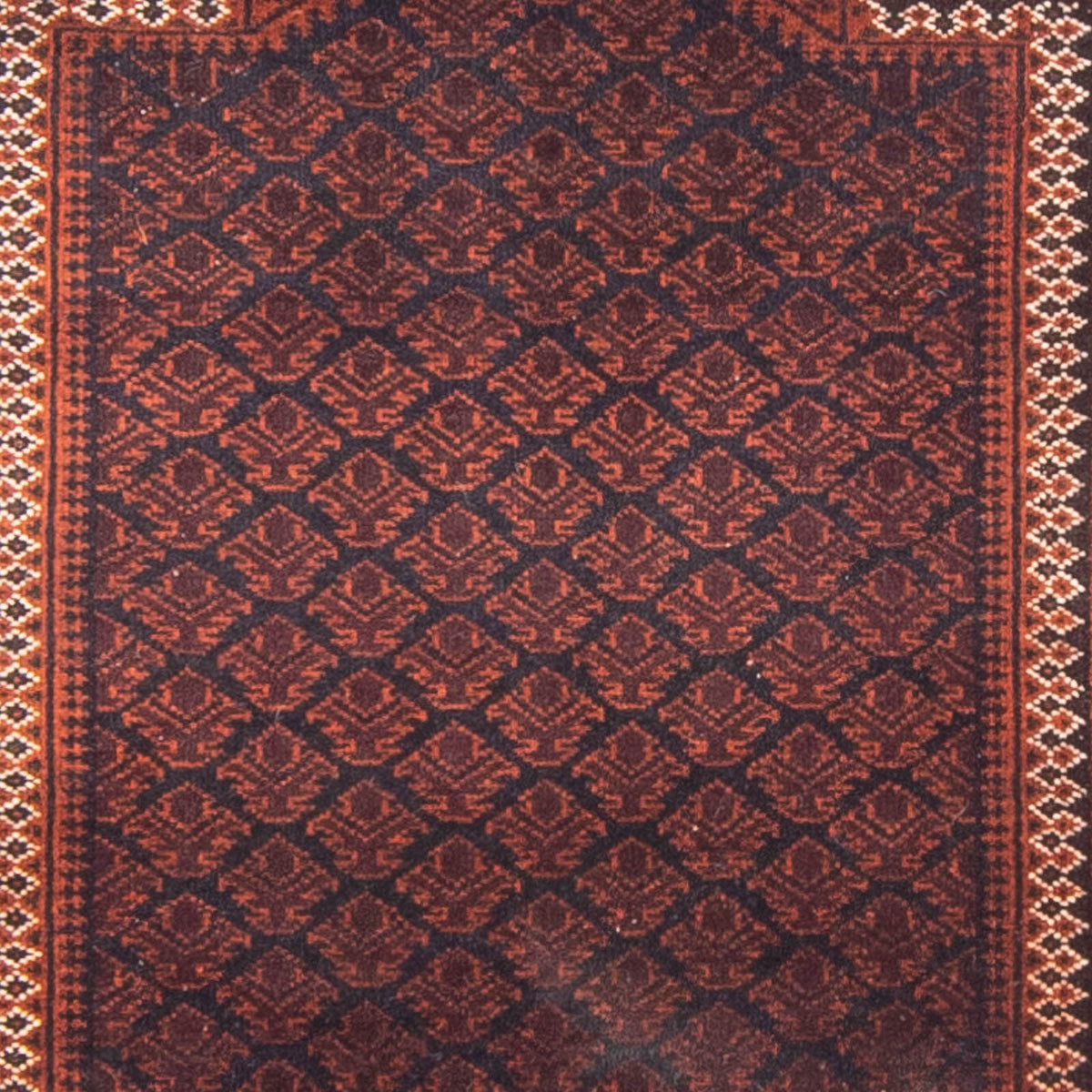 Tapis Belutsch - Tapis de prière - 130 x 86 cm - bleu foncé