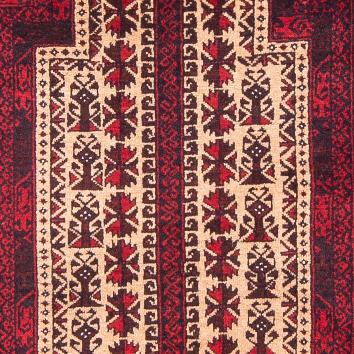 Tapis Belutsch - Tapis de prière - 154 x 93 cm - beige