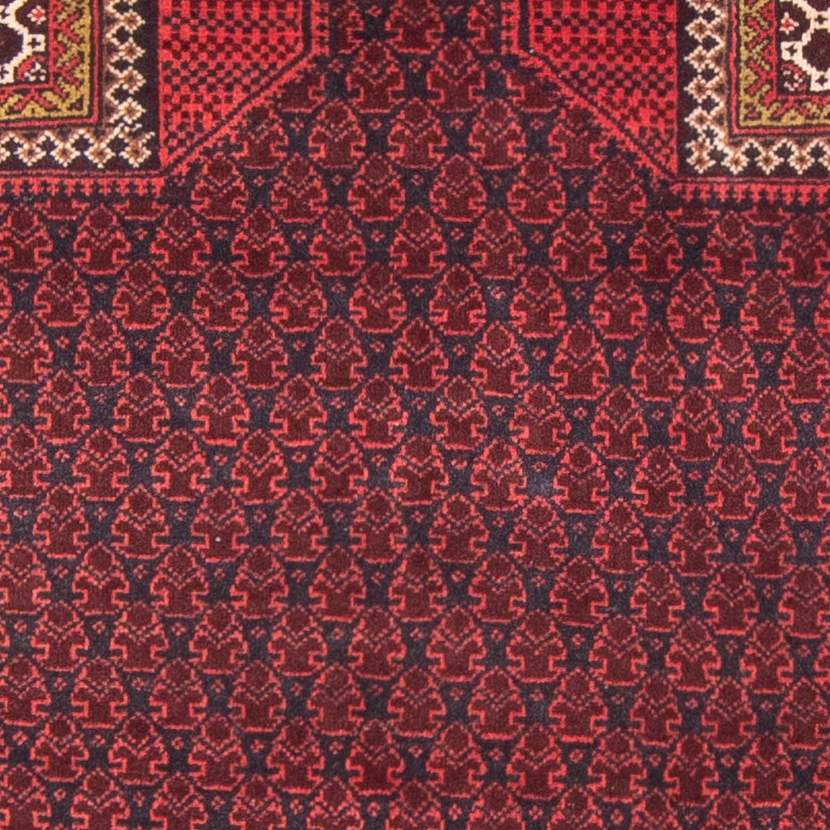 Tapis Belutsch - Tapis de prière - 140 x 91 cm - bleu foncé
