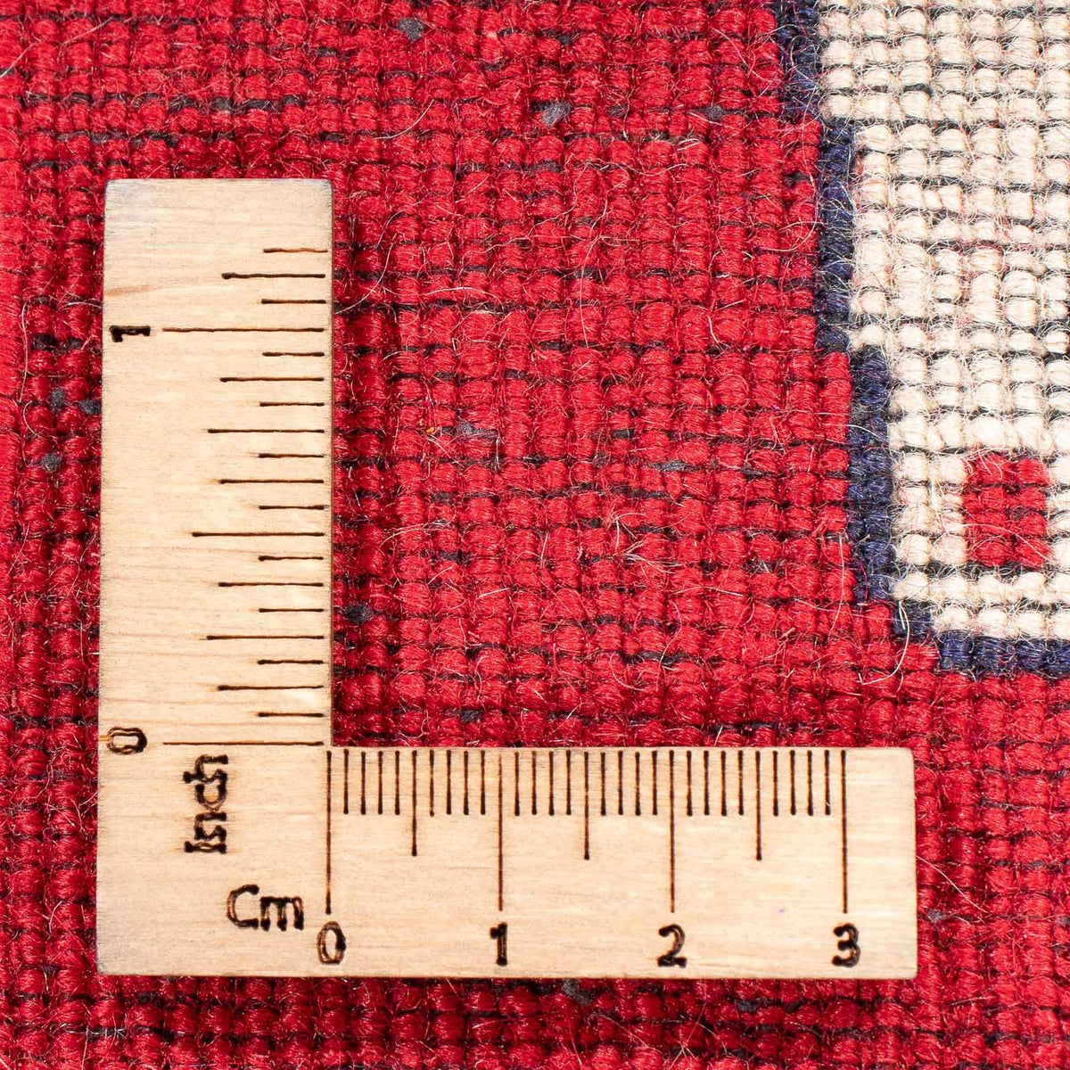 Tapis Belutsch - 138 x 89 cm - rouge