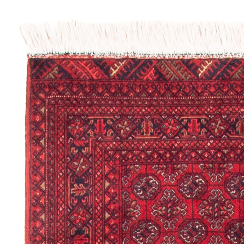 Tapis de couloir Tapis afghan - Boukhara - 290 x 80 cm - rouge