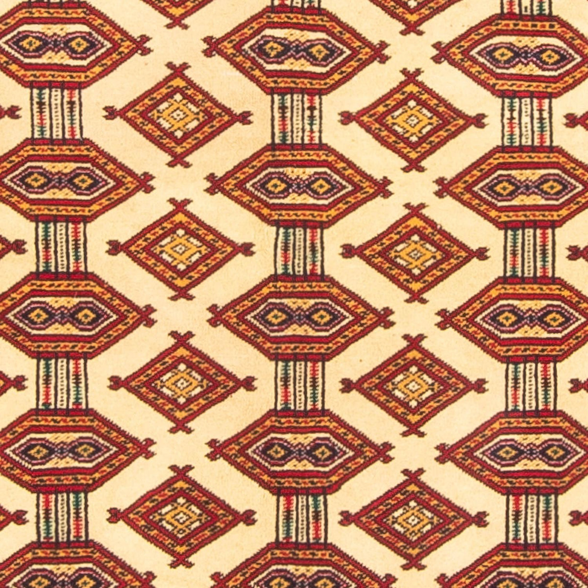 Tapis Turkaman - 167 x 120 cm - beige