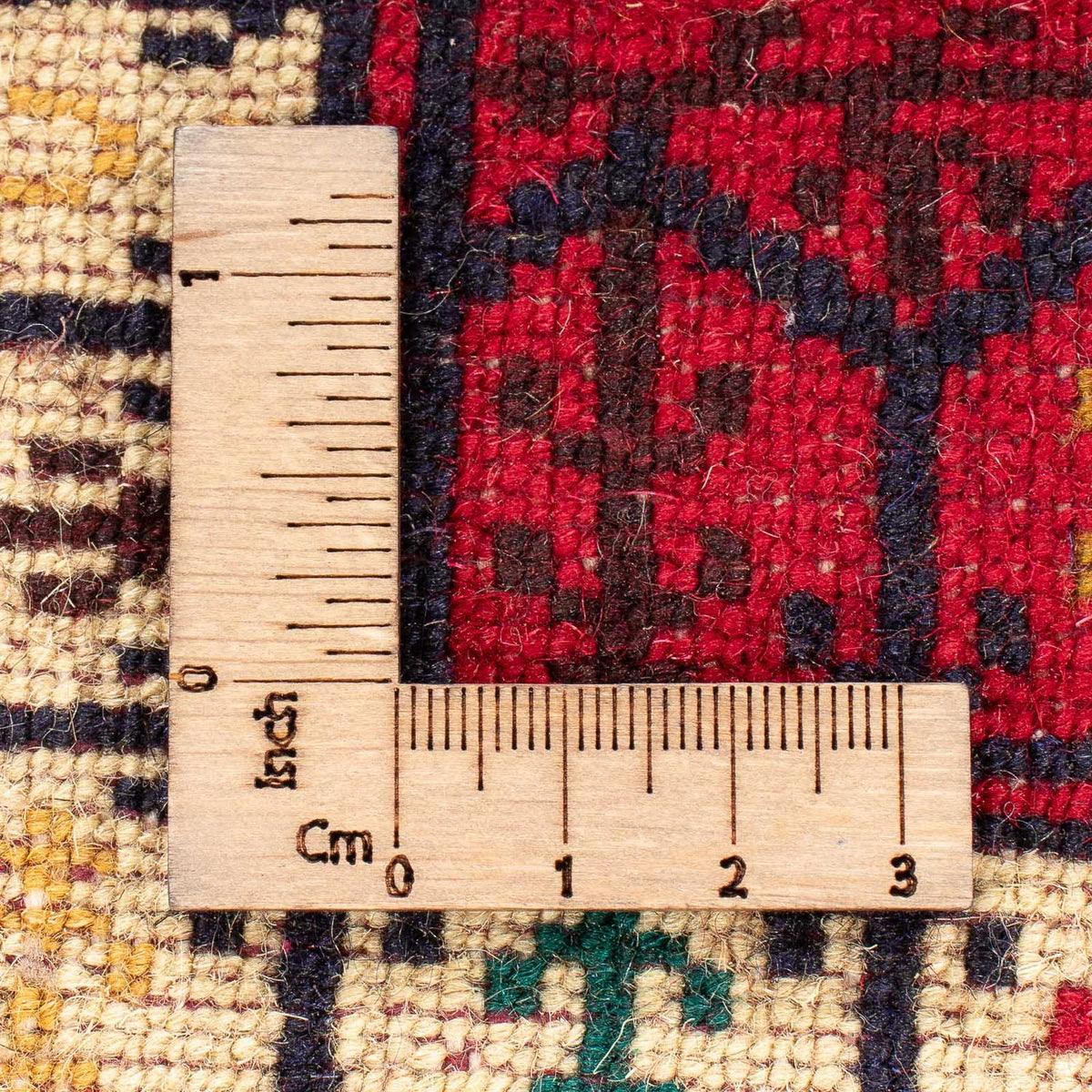 Tapis Turkaman - 167 x 120 cm - beige