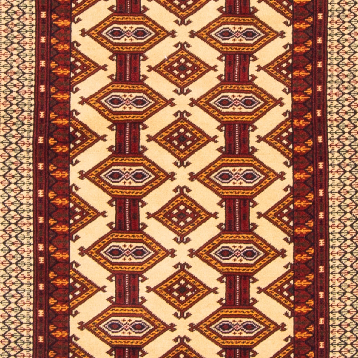 Tapis de couloir Tapis Turkaman - 176 x 85 cm - beige