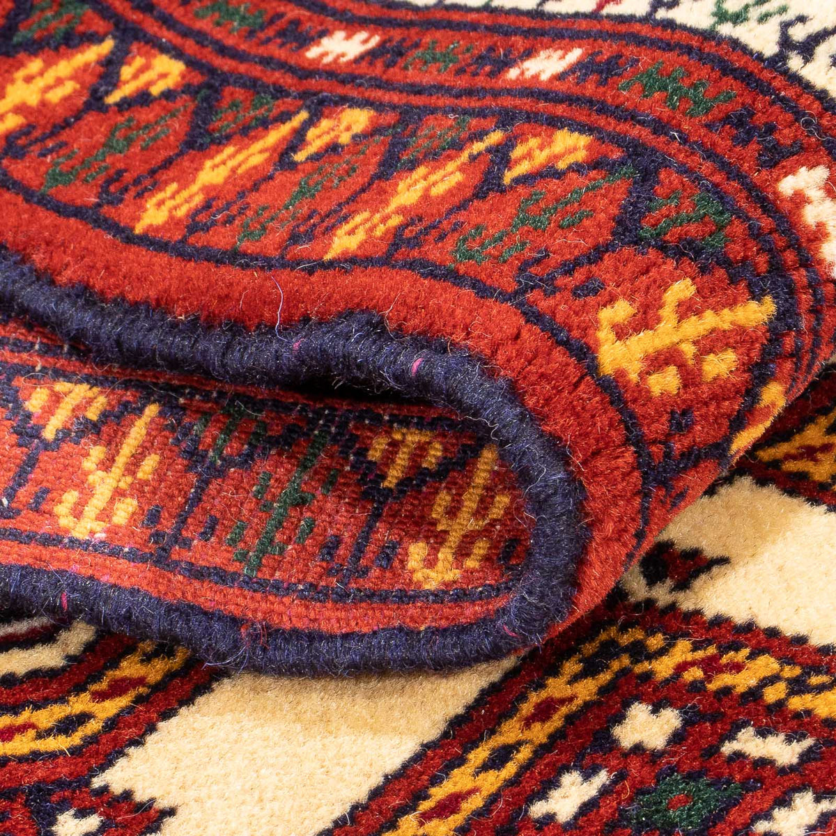 Tapis de couloir Tapis Turkaman - 176 x 85 cm - beige