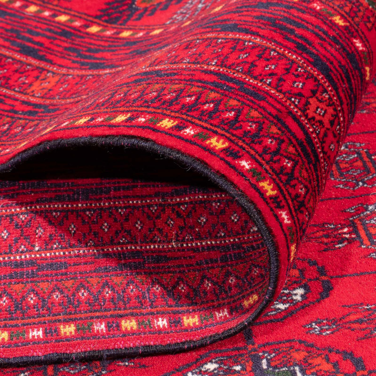Tapis afghan - Boukhara - 395 x 310 cm - rouge