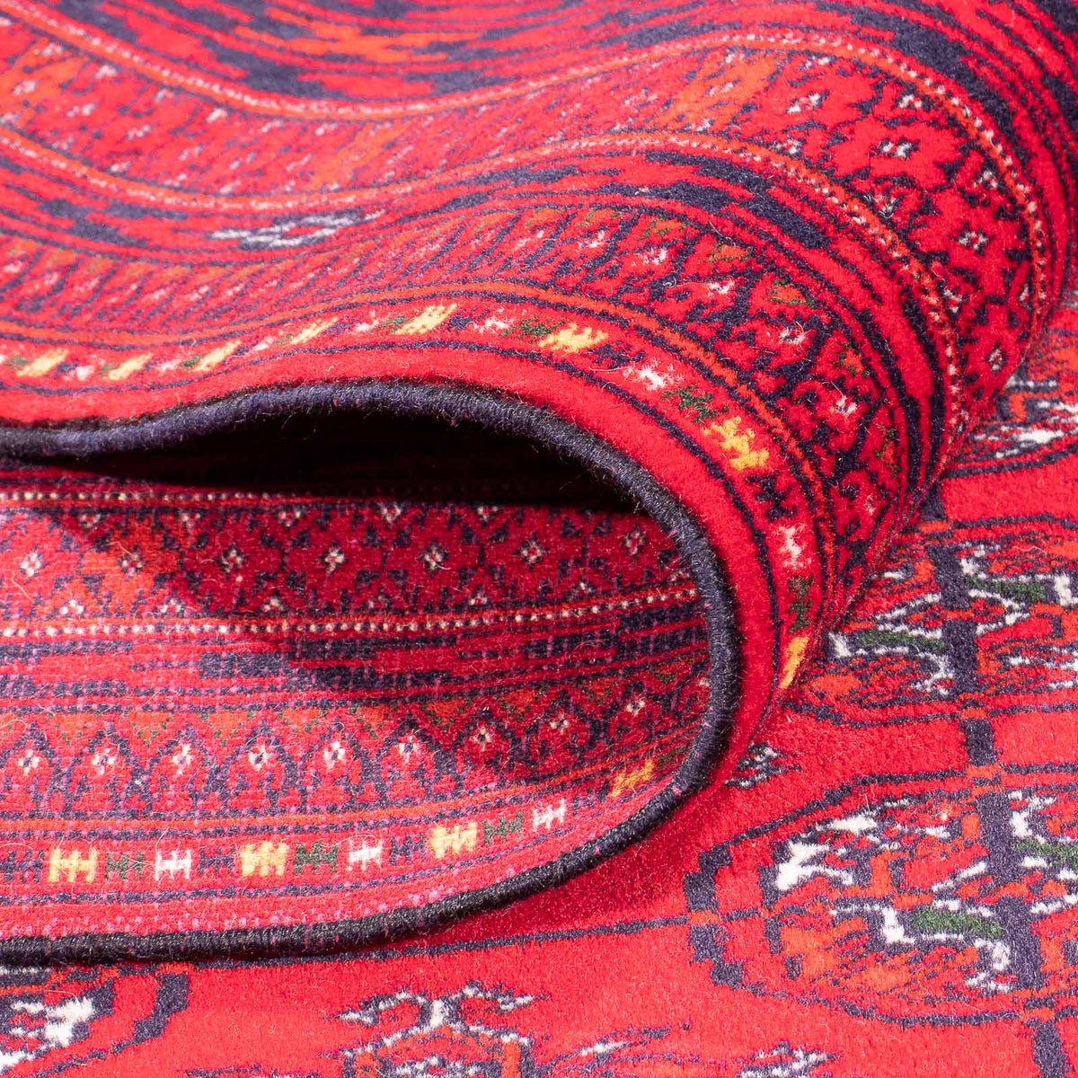 Tapis afghan - Boukhara - 380 x 300 cm - rouge