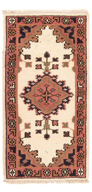 Tapis oriental - Indus - 120 x 60 cm - beige