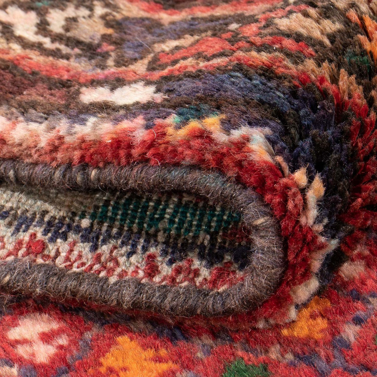 Tapis de couloir Tapis persan - Nomadic - 295 x 81 cm - rouge