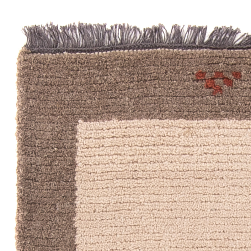 Tapis Népalais - 140 x 70 cm - beige