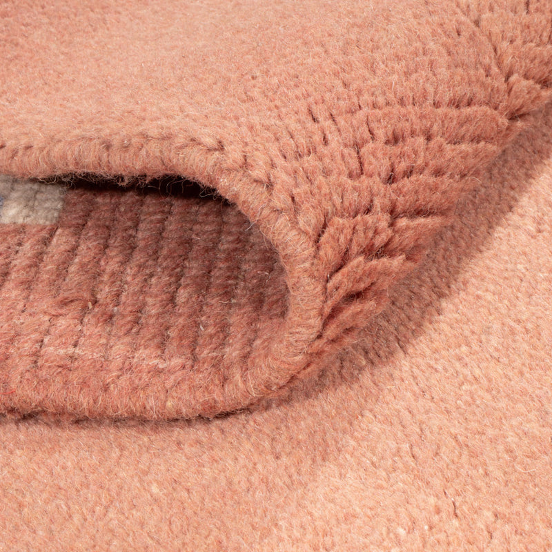 Tapis Népalais - 160 x 90 cm - terracotta