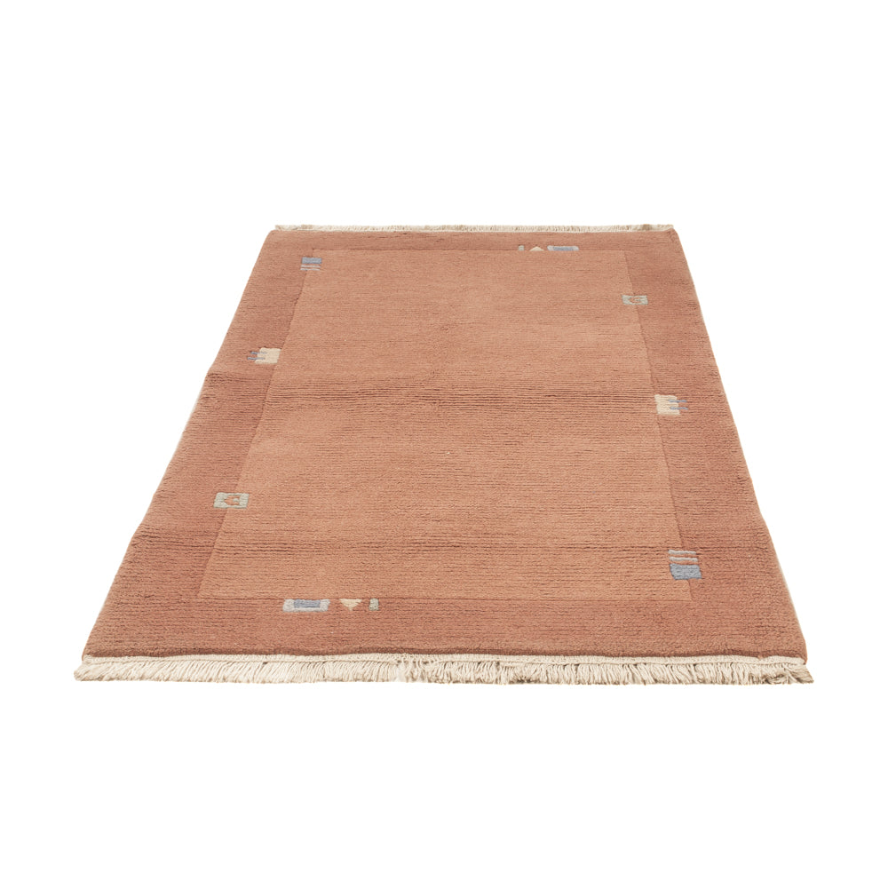 Tapis Népalais - 160 x 90 cm - terracotta
