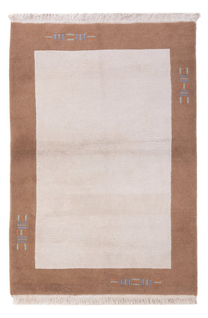 Tapis Népalais - 180 x 120 cm - crème