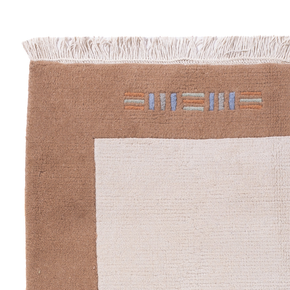 Tapis Népalais - 180 x 120 cm - crème