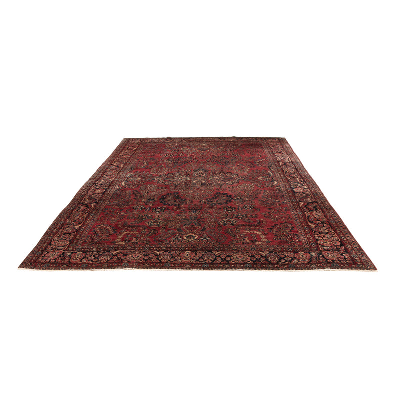 Tapis persan - Classique - Milvia - 360 x 270 cm - rouge foncé