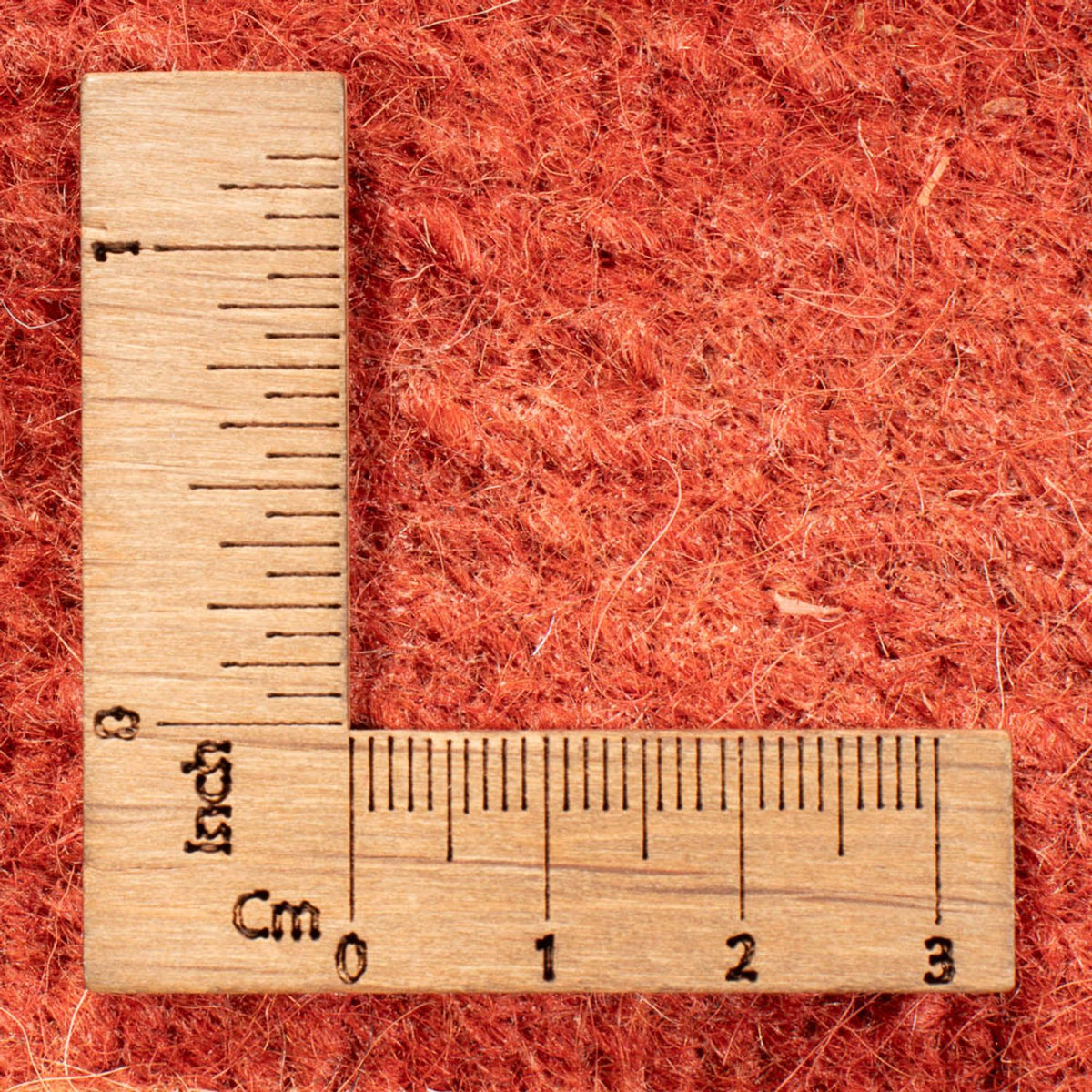 Tapis Népalais - 90 x 60 cm - rouge