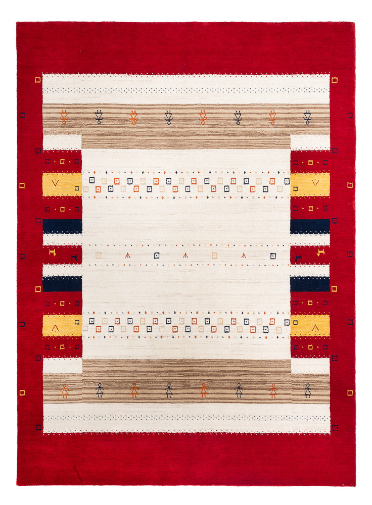 Tapis Gabbeh - Loribaft Softy - 240 x 170 cm - multicolore
