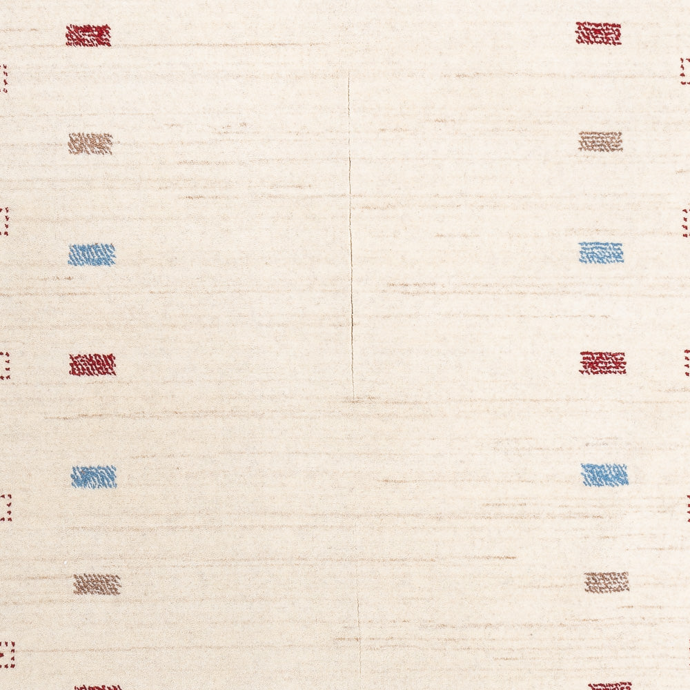 Tapis Gabbeh - Loribaft Softy - 240 x 170 cm - blanc naturel
