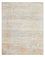Tapis design - 309 x 241 cm - argent