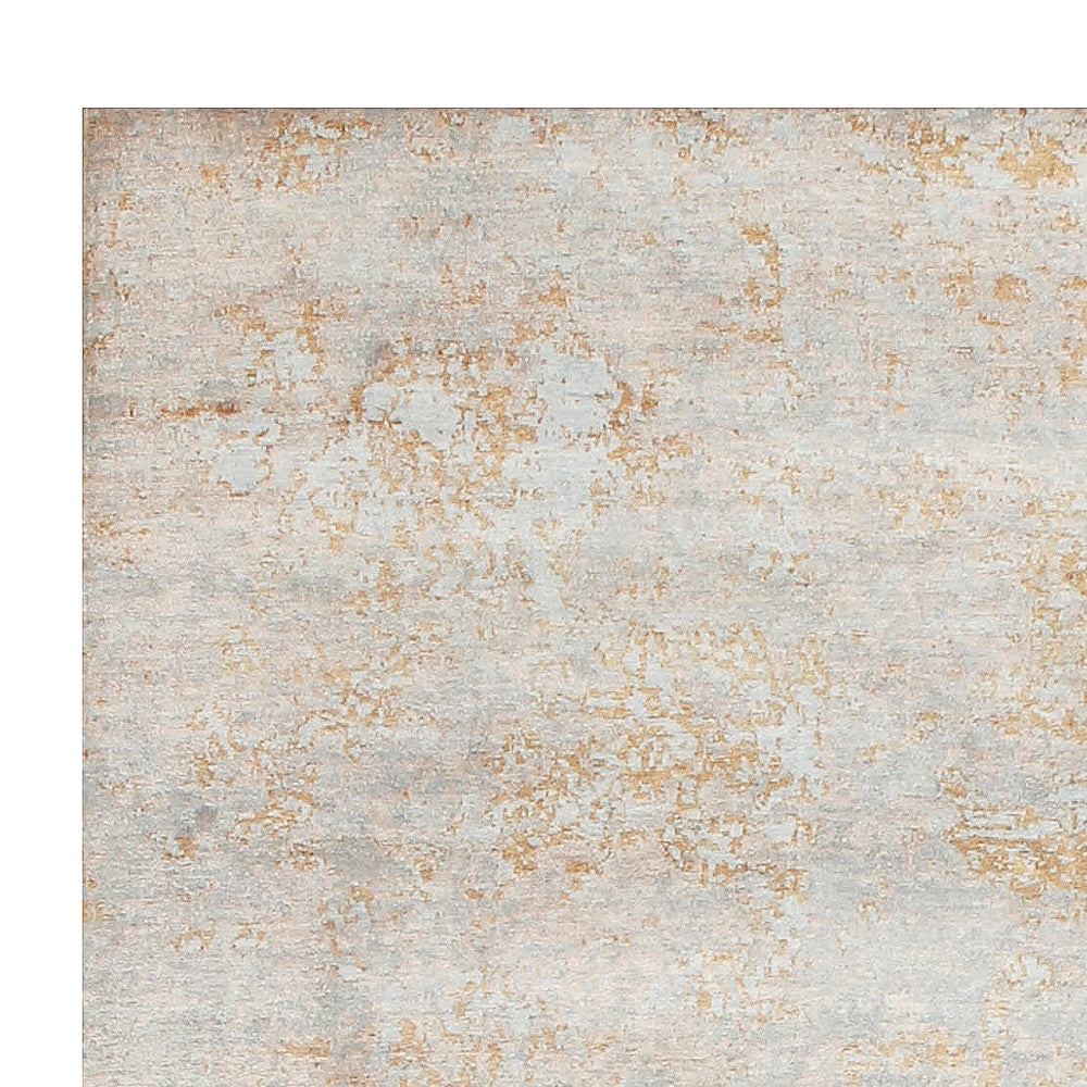 Tapis design - 309 x 241 cm - argent