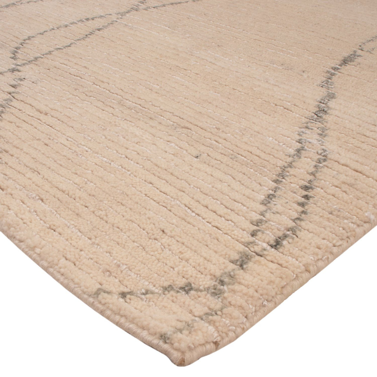 Tapis design - 236 x 176 cm - beige