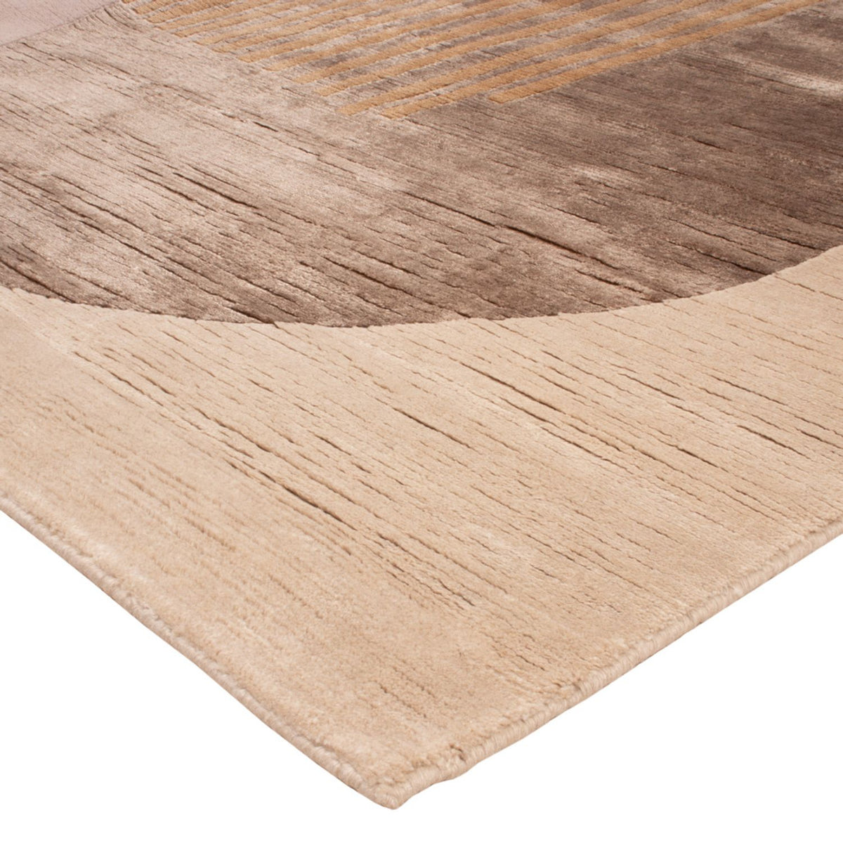 Tapis design - 241 x 166 cm - beige