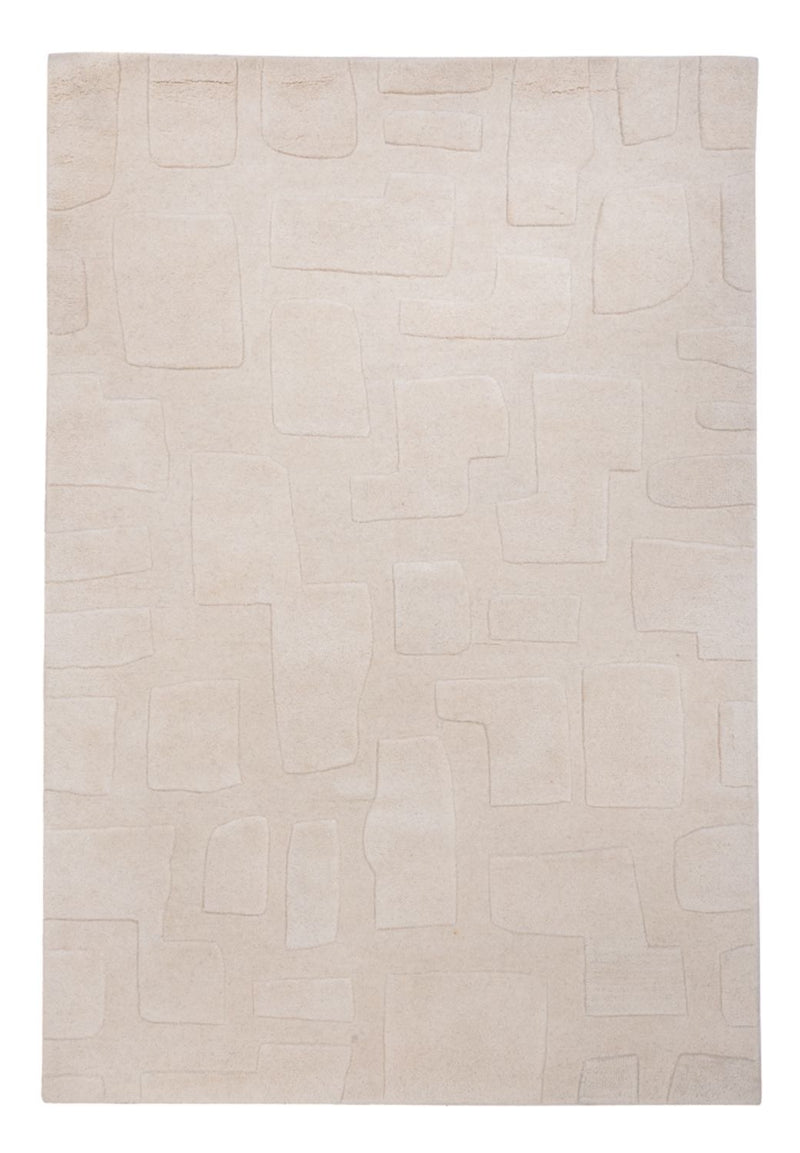 Tapis design - 200 x 140 cm - beige