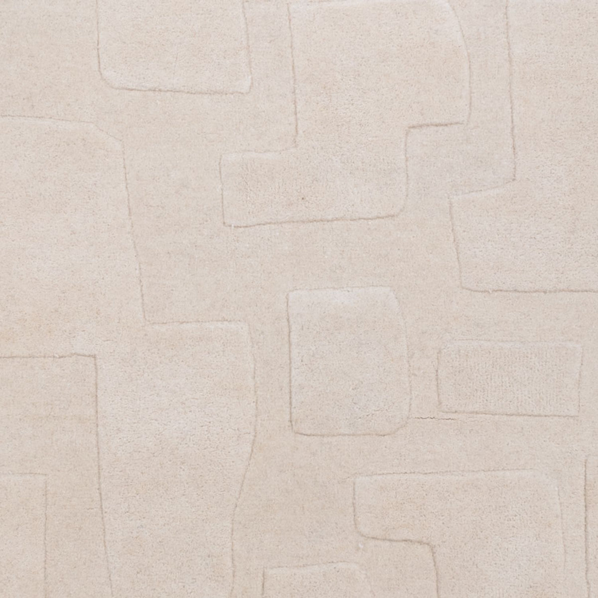 Tapis design - 200 x 140 cm - beige