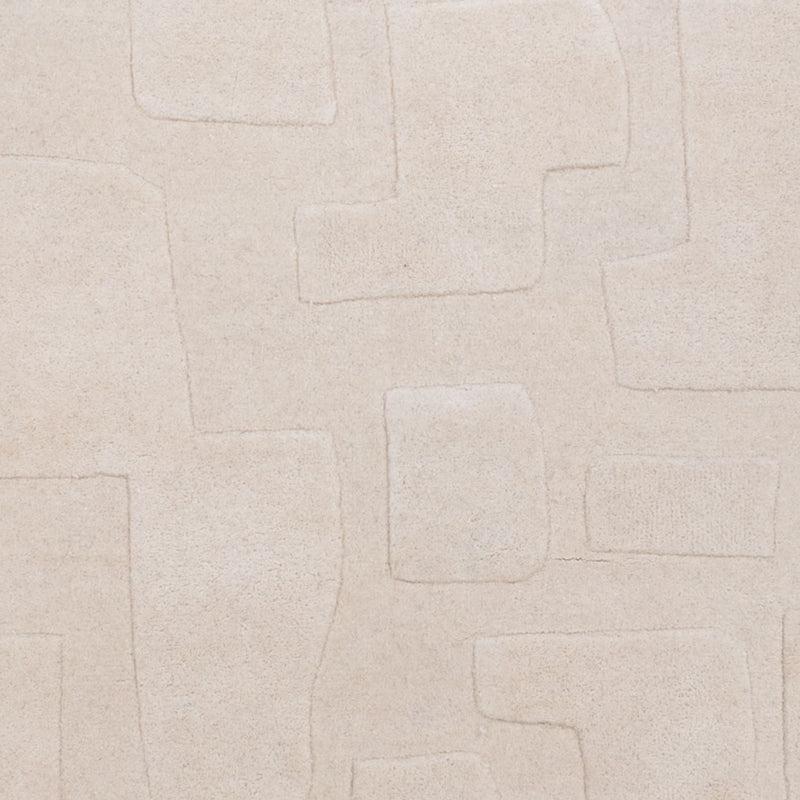 Tapis design - 200 x 140 cm - beige