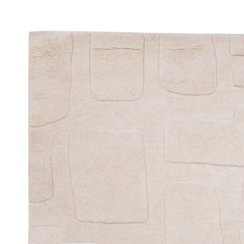 Tapis design - 200 x 140 cm - beige