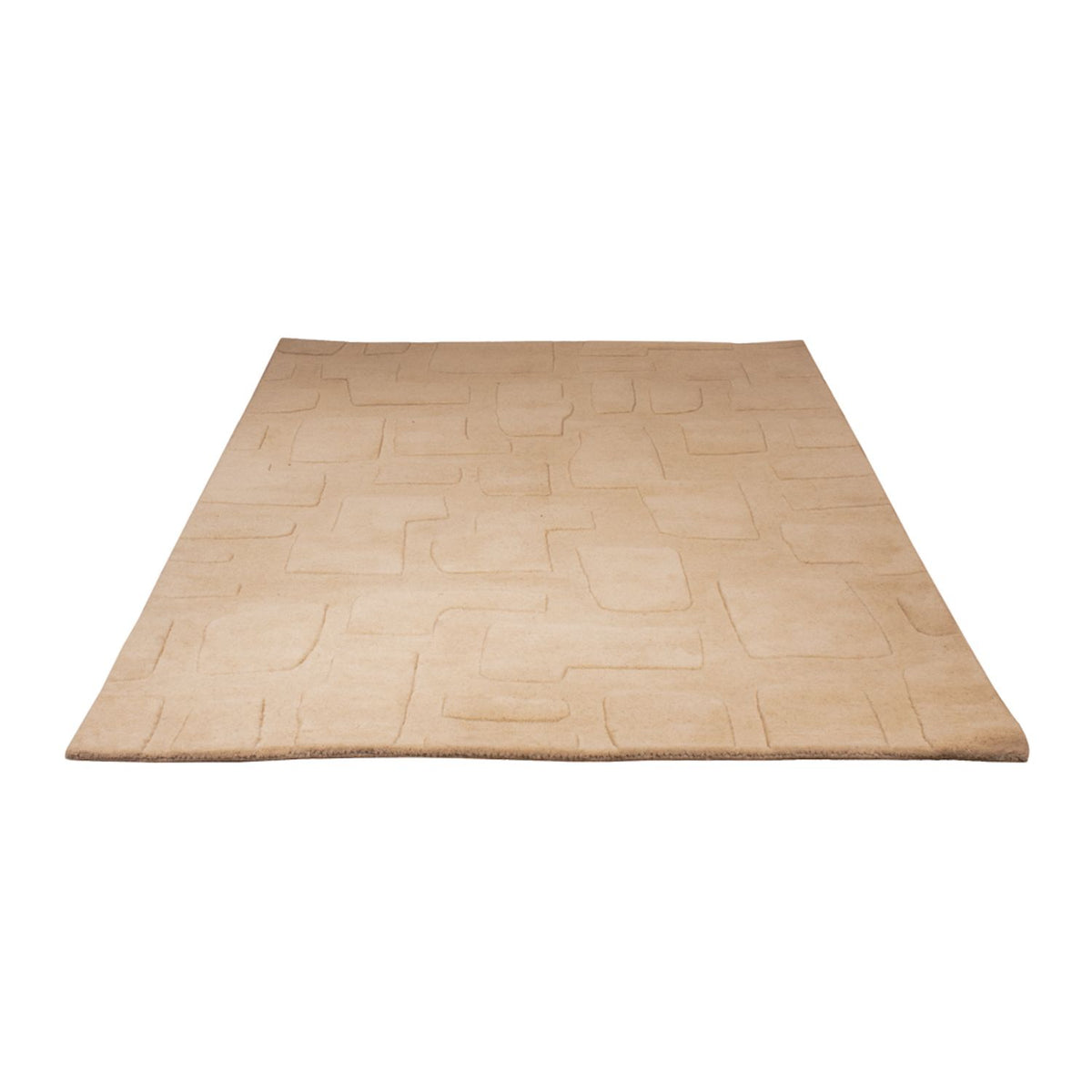 Tapis design - 200 x 140 cm - beige