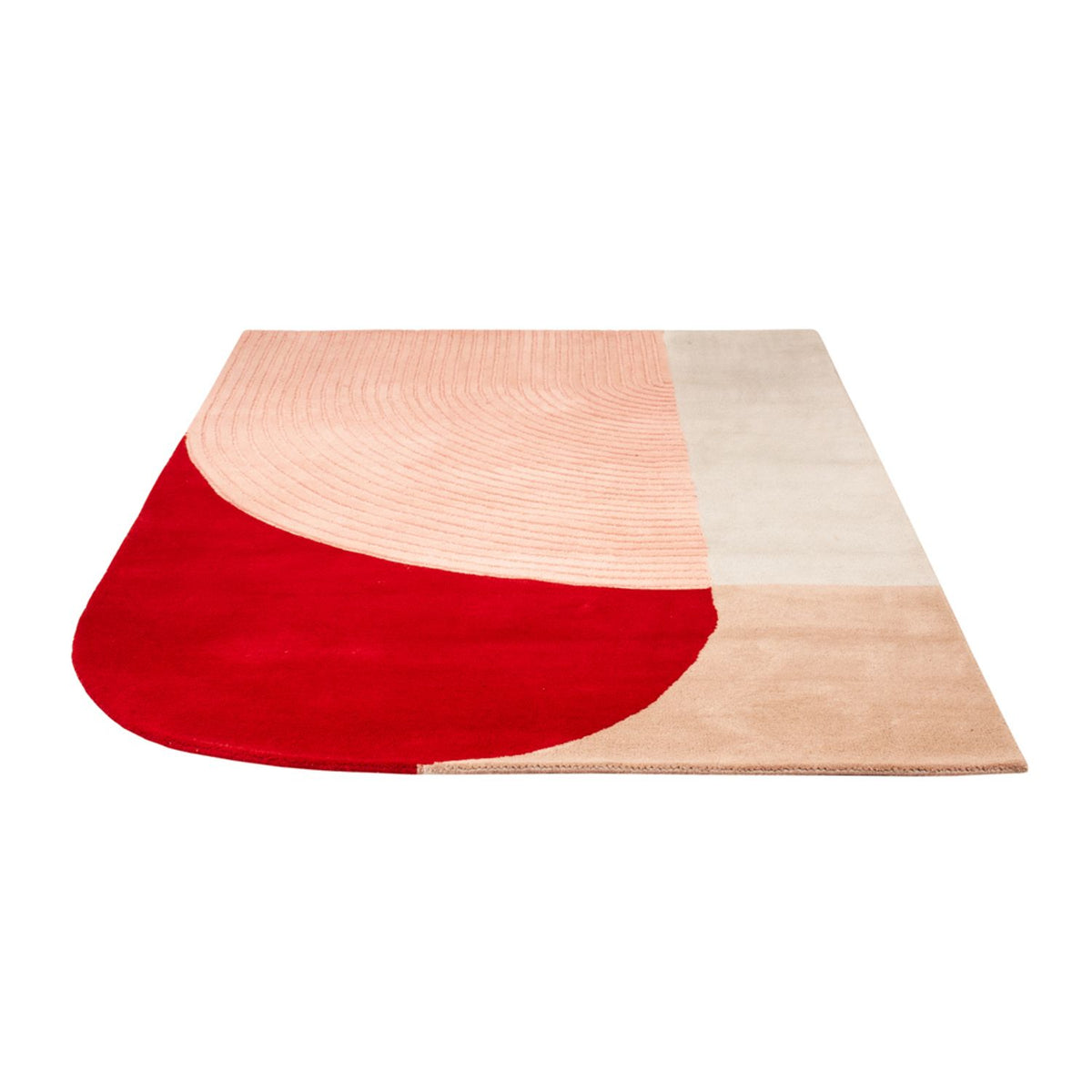 Tapis design - 200 x 140 cm - multicolore