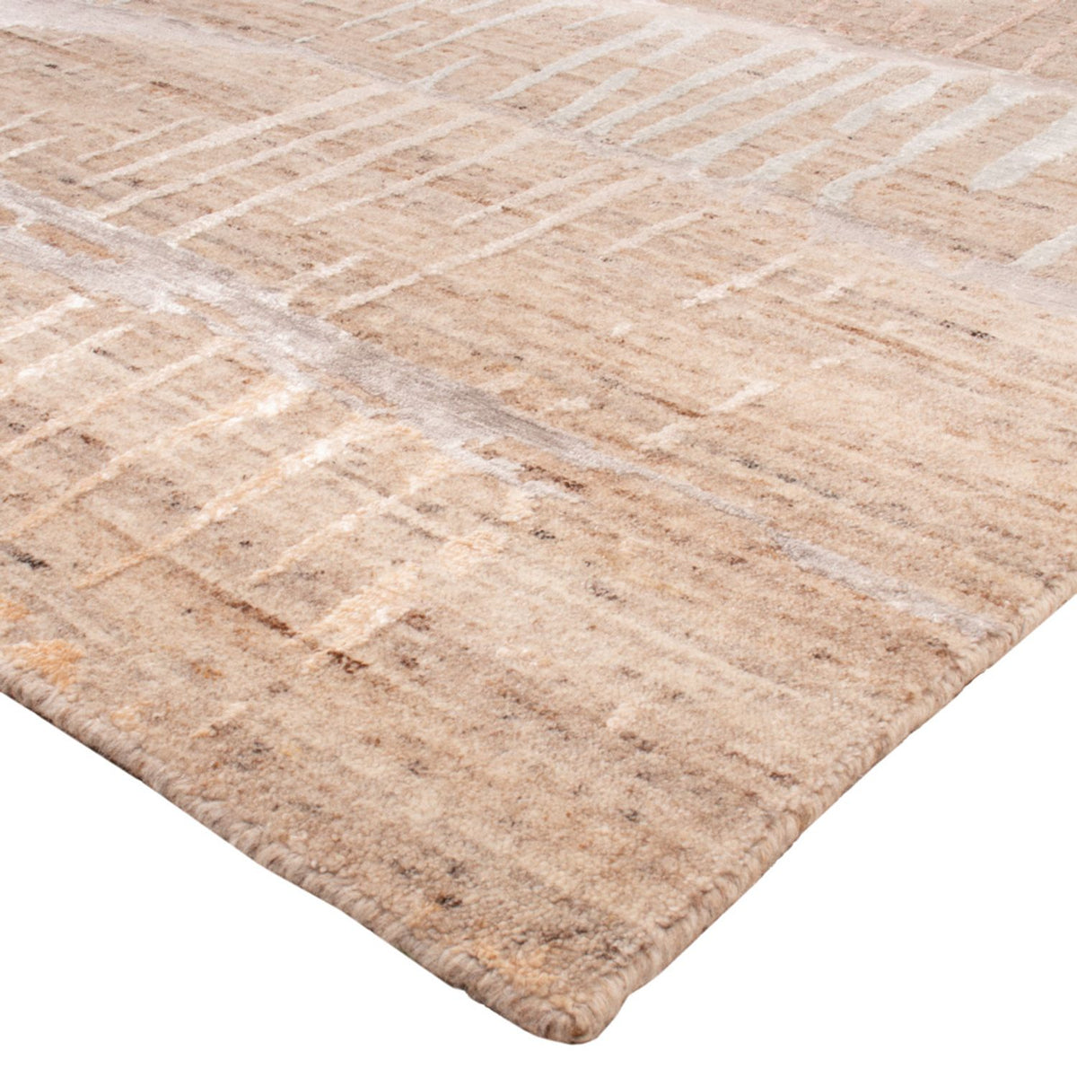 Tapis design - 307 x 247 cm - naturel